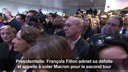 Fillon reconnaît sa défaite après des obstacles "trop nombreux"