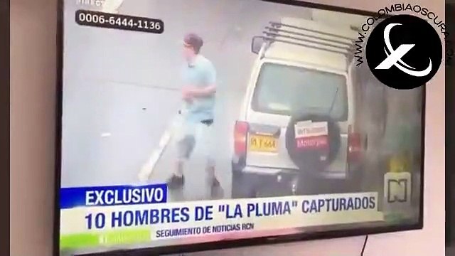 Un voleur Colombien se fait arrêter d'une manière insolite ! Cette vidéo a fait le tour du monde !