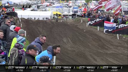 MXGP of Europe Thomas Kjer Olsen & Brian Hsu Crash