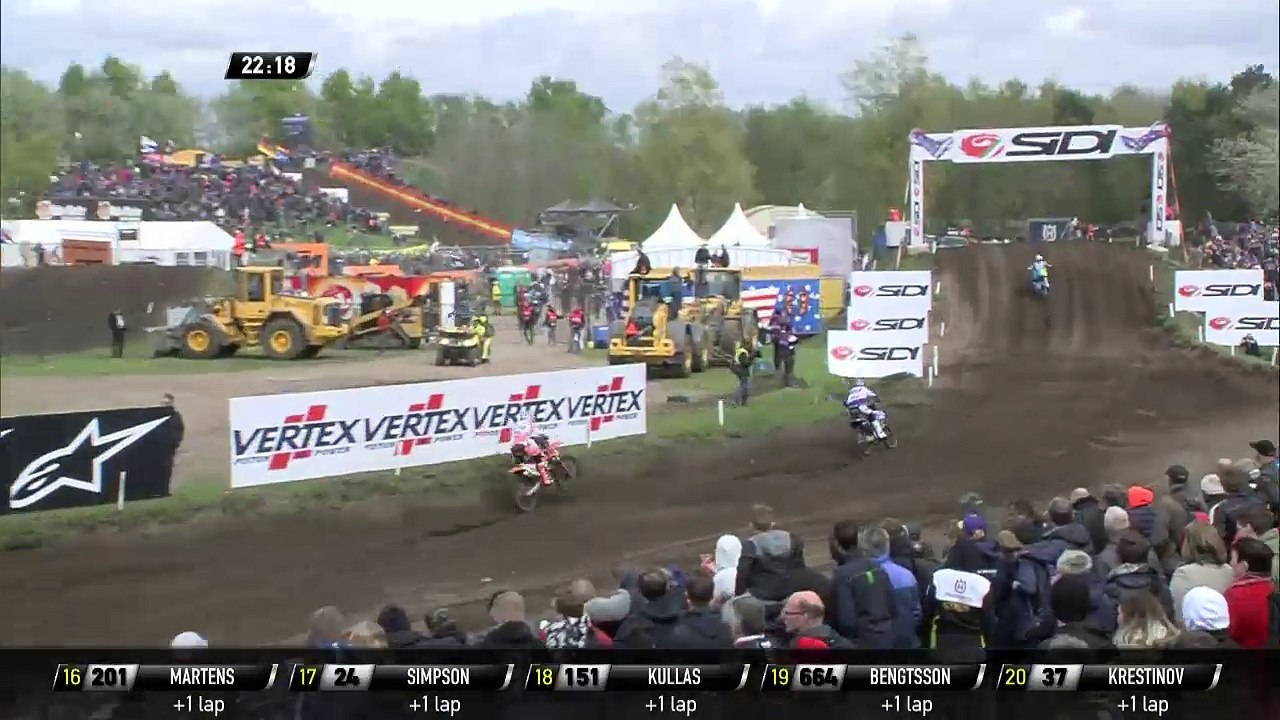 MXGP of Europe Jeffrey Herlings passes Romain Febvre