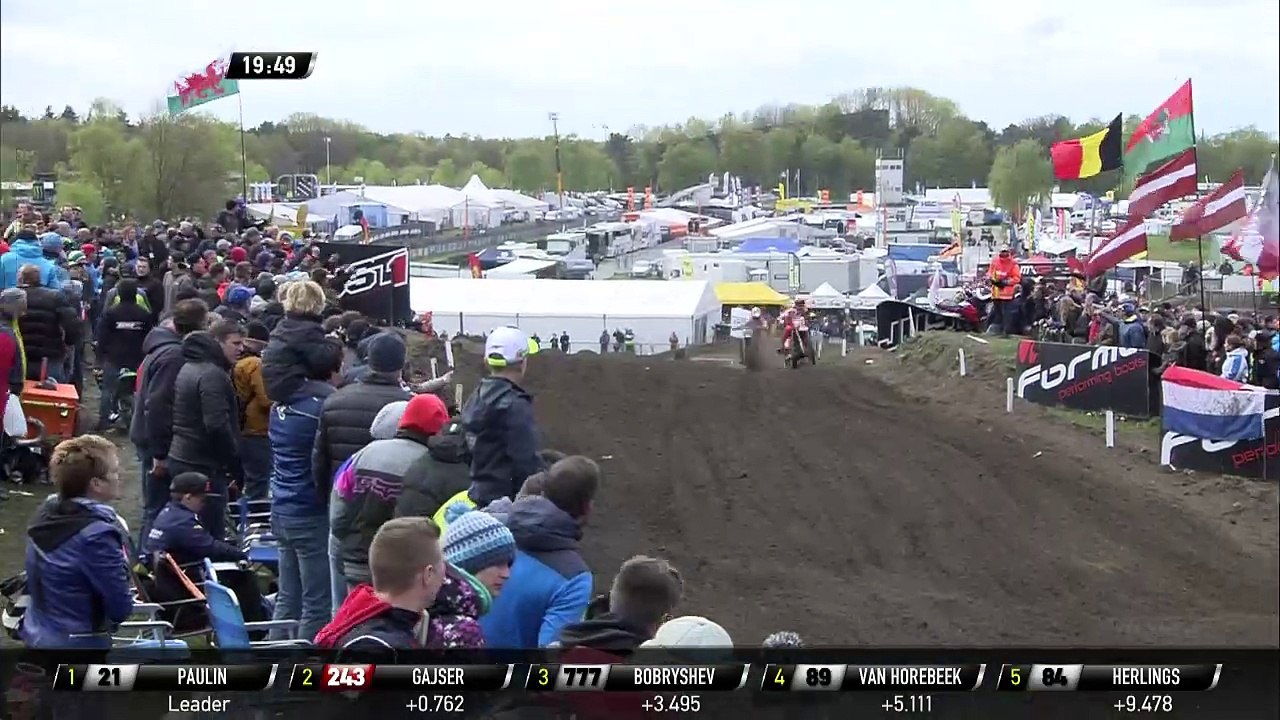 MXGP of Europe Jeffrey Herlings passes Tim Gajser