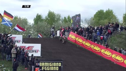 MXGP of Europe Jeffrey Herlings passes Evgeny Bobryshev