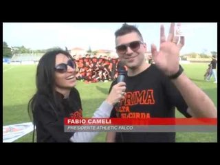 Icaro Sport. Athletic Falco-Perticara 2-1, intervista al presidente, Fabio Cameli