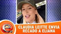 Programa Eliana (23/04/17) - Claudia Leitte envia recado a Eliana