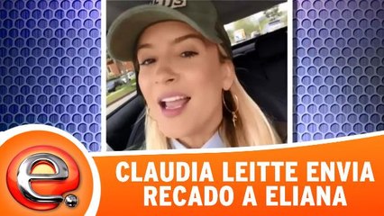 Programa Eliana (23/04/17) - Claudia Leitte envia recado a Eliana