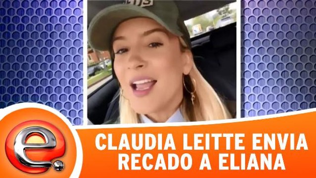 Programa Eliana (23/04/17) - Claudia Leitte envia recado a Eliana