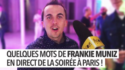 Interview de Frankie Muniz et de Brice Ournac à soirée parisienne Meet Malcolm