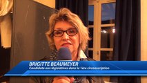 Elections présidentielles 1er tour : la réaction de Brigitte Beaumeyer, candidate aux législatives dans le 1ère circonsc