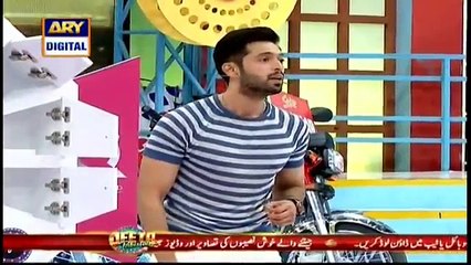Ali Raza won a bike in Jeeto Pakistan - 23rd April 2017