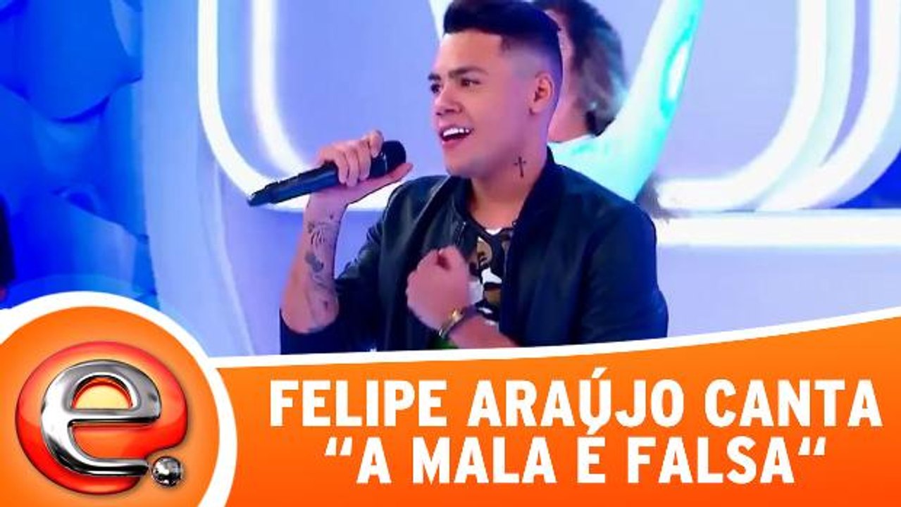Programa Eliana (17/07/16) - Felipe Araujo canta "A Mala é Falsa"
