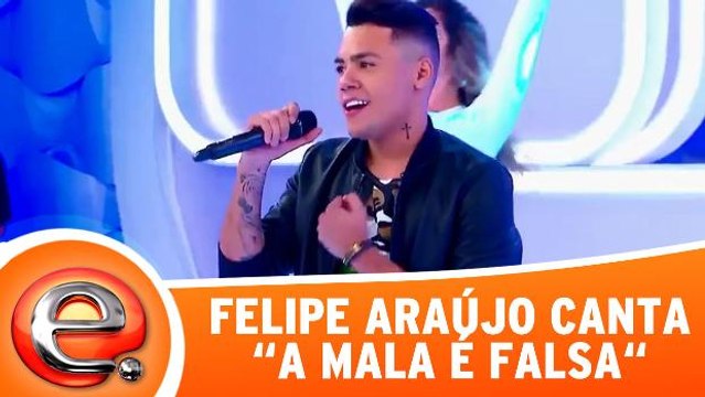 Programa Eliana (17/07/16) - Felipe Araujo canta A Mala é Falsa