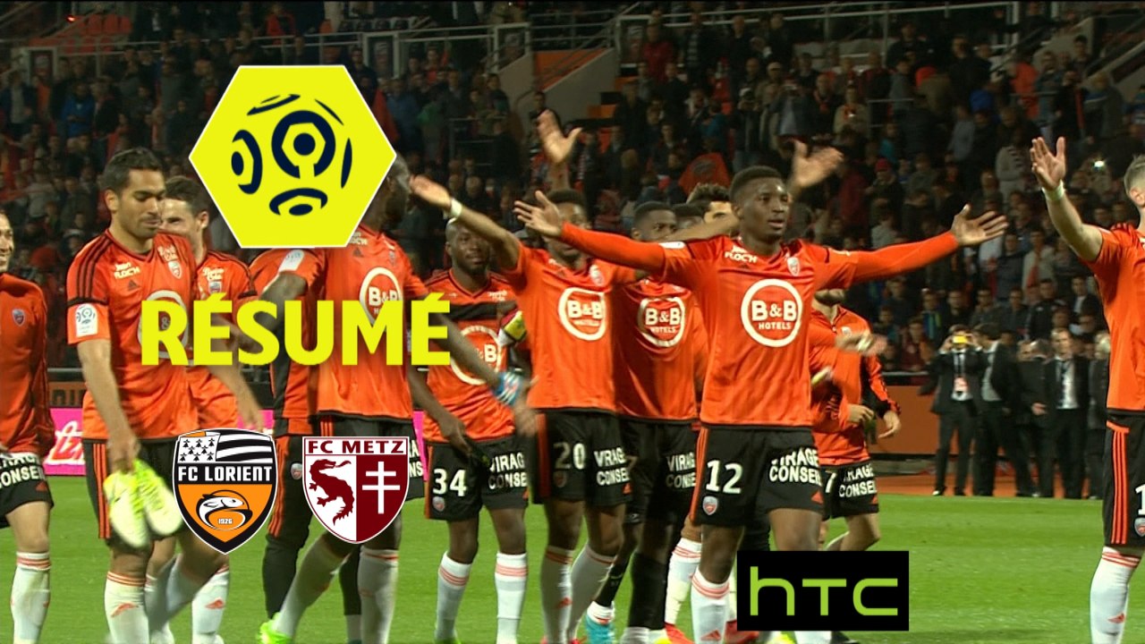 FC Lorient - FC Metz (5-1)  - Résumé - (FCL-FCM) / 2016-17