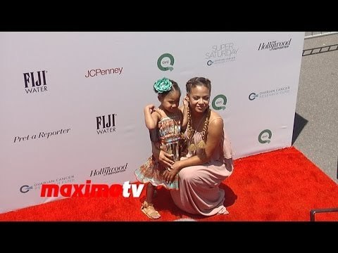 Christina Milian Super SaturdayLA Red Carpet ARRIVALS