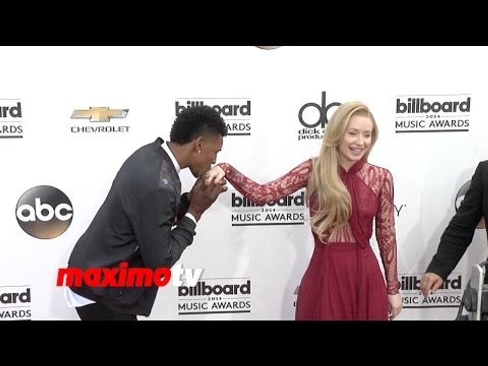 Iggy Azalea & Nick Young 2014 BILLBOARD MUSIC AWARDS Red Carpet