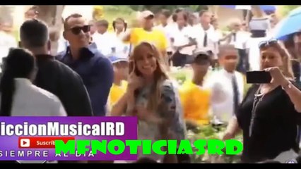 JLO y alex rodríguez en república dominicana