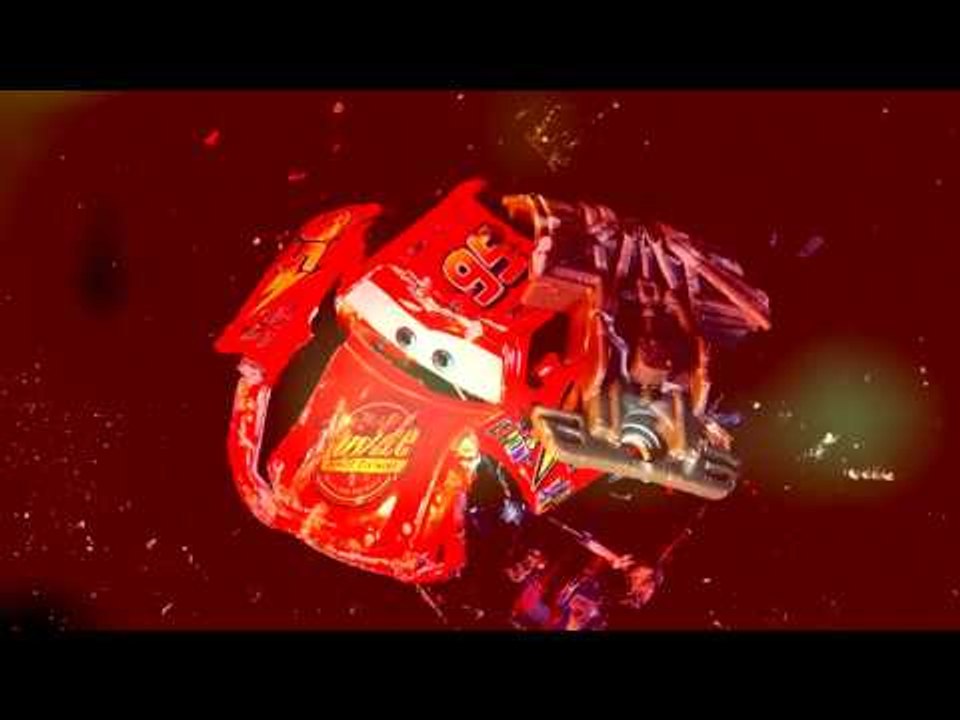Cars 3 Lightning McQueen  Nightmare Crushed in a Vise by Disney Pixar