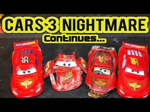 Pixar Cars 3 Lightning McQueen Nightmare ,The Incredible Shrinking Lightning McQueen by Disney Pixar