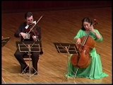 Mozart: Flute Quartet No.4 K 298 / Nicolet Kantorow V.Mendelssohn Fujiwara (1991 Movie Live)