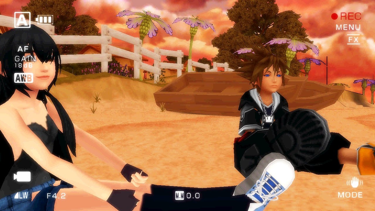 me and sora jump kh mmd