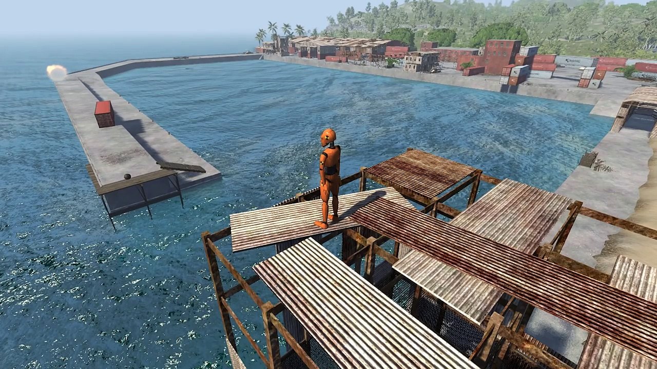 BeamNG.drive - Cannon Dummy Takedown