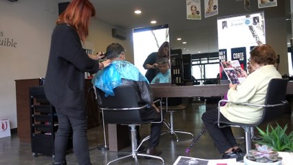 Hari Sharma Hair Cut at V&M Hair Salon Sarriko, Bilbao Spain Feb 04, 2017