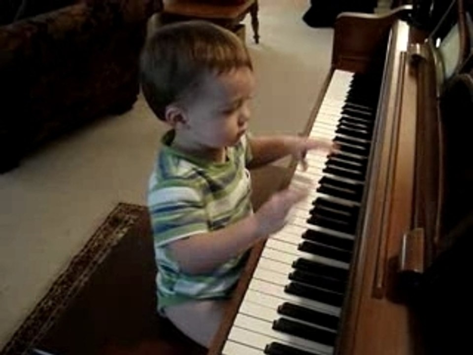 Our little music man