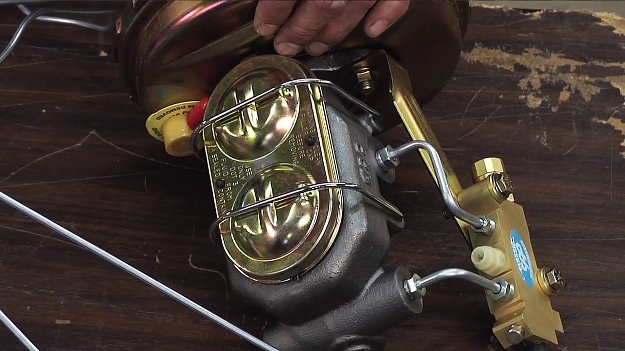 DRUM TO DISC BRAKE CONVERSION ON A CHEVY CLASSIC CAR