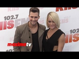 James Maslow & Peta Murgatroyd KIIS FM's Wango Tango 2014 Blue Carpet Arrivals