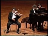 Brahms: Violin Sonata No.3 / Perlman Sanders (1989 Movie Live)