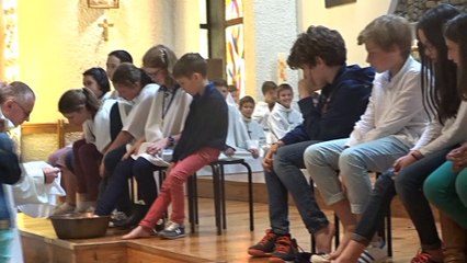 2017-Jeudi Saint 4 Lavement des pieds