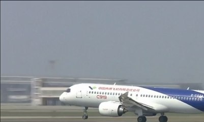 Tiongkok Uji Coba “Nose Wheel” Pesawat Komersil Pertama