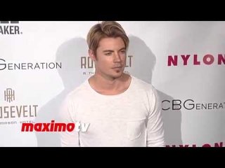 Josh Henderson NYLON & BCBGeneration Young Hollywood Party Red Carpet