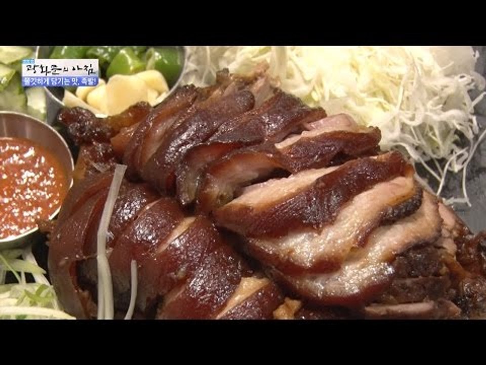 족발과 칼국수의 만남! 에바 마음에 쏙! [광화문의 아침] 378회 20161213