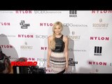 Olivia Holt NYLON & BCBGeneration Young Hollywood Party Red Carpet