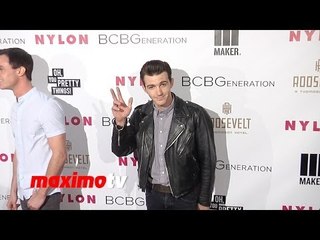 Drake Bell NYLON & BCBGeneration Young Hollywood Party Red Carpet