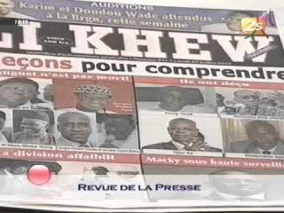 Revue de Presse - 2 Juillet 2012