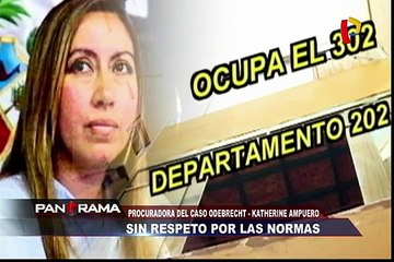 Sin respeto por las normas: Procuradora Lava Jato Katherine Ampuero