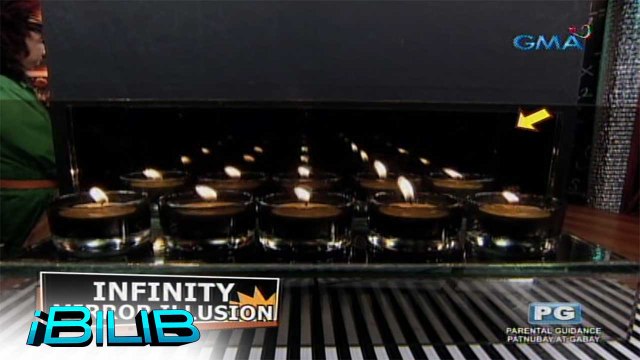 iBilib: Infinity mirror illusion on candles