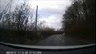 DASH CAM FOOTAGE OF IDIOT CUTTING CORNERS AND PUTTING PEOPLES LIFES IN DANGER ON THE A595