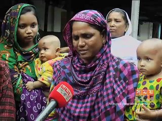 বয়লার বিস্ফোরণে নিহত ১২ শ্রমিকের বাড়িতে শোকের মাতম