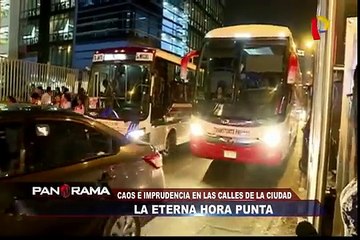 La eterna hora punta: Caos e imprudencia en las calles