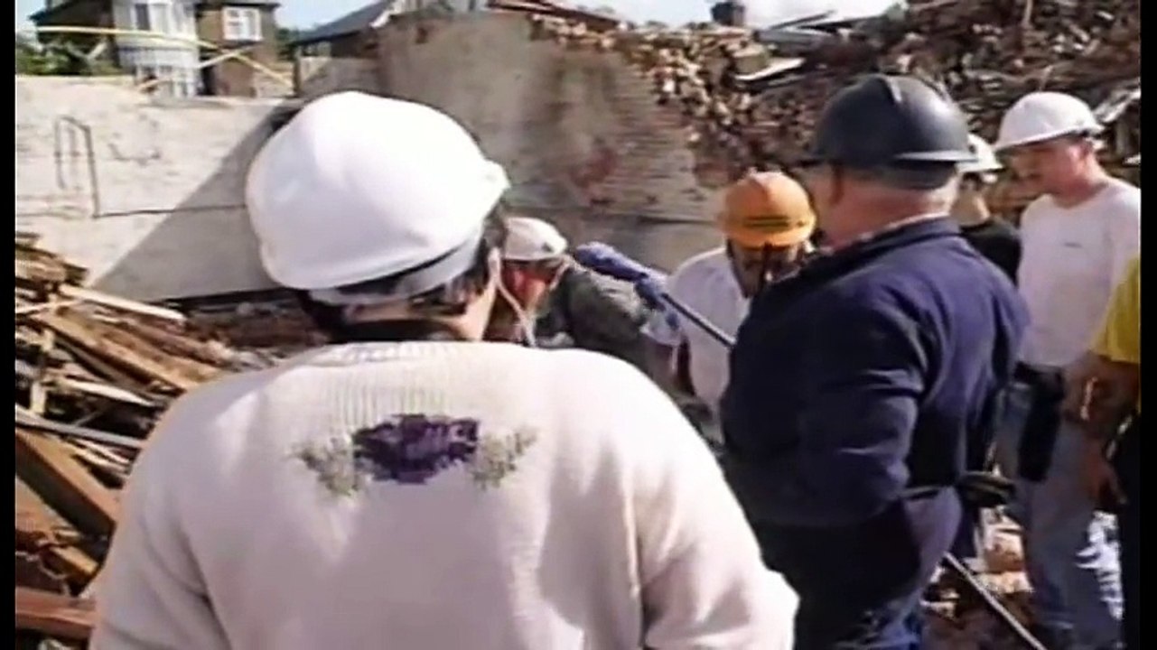 Fred Dibnah chimney felling/demolition collection. part 1/2