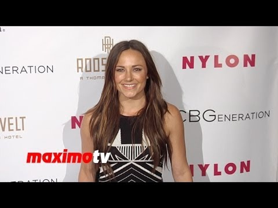 Briana Evigan NYLON & BCBGeneration Young Hollywood Party Red Carpet