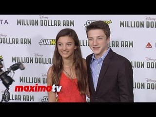 Jake Short Bring His Sister "Million Dollar Arm" Premiere #GoodbyeANTFarm