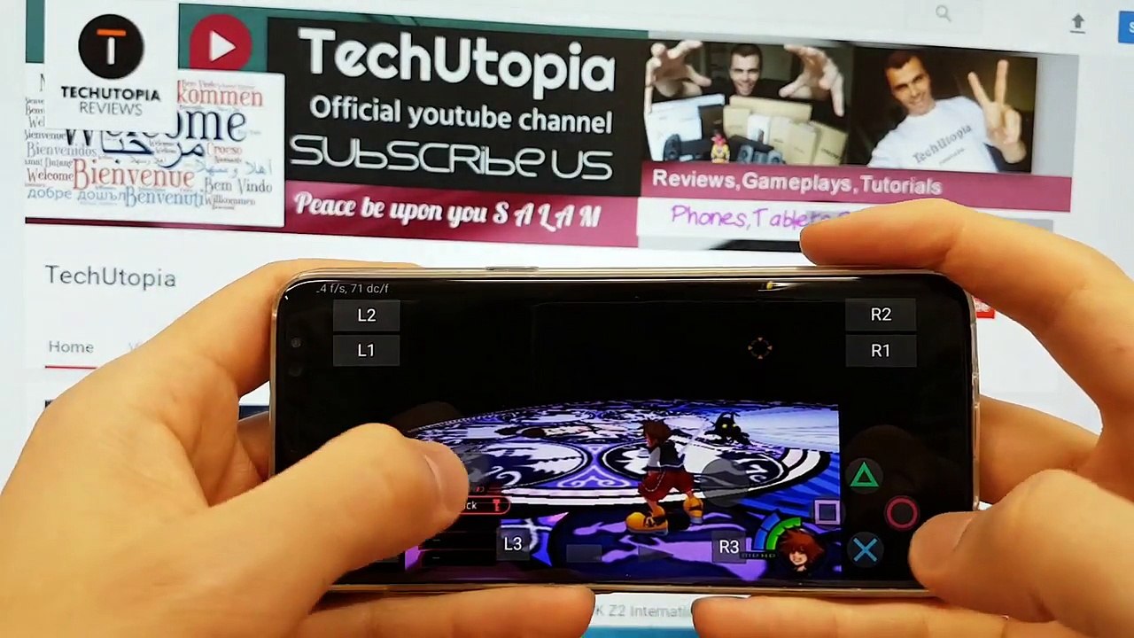 Samsung S8 PS2 Emulator Test Play! Gameplay_Gaming_Mali G71_Exynos 8895(Kingdom hearts)PS2 Game-BPQ4aWQfRu4