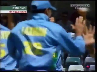 Irfan Pathan 4-24 vs Zimbabwe VB Series 2004 (PERTH)*RARE GOLD*