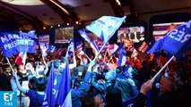 La joie des électeurs de Marine Le Pen à Hénin-Beaumont