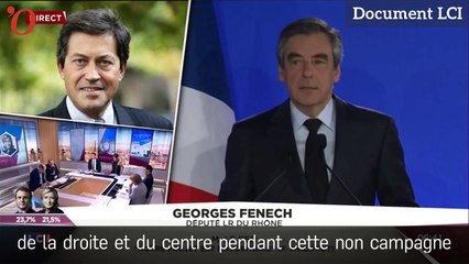 Résultats présidentielle : tempête de critiques sur Fillon dans son propre camp
