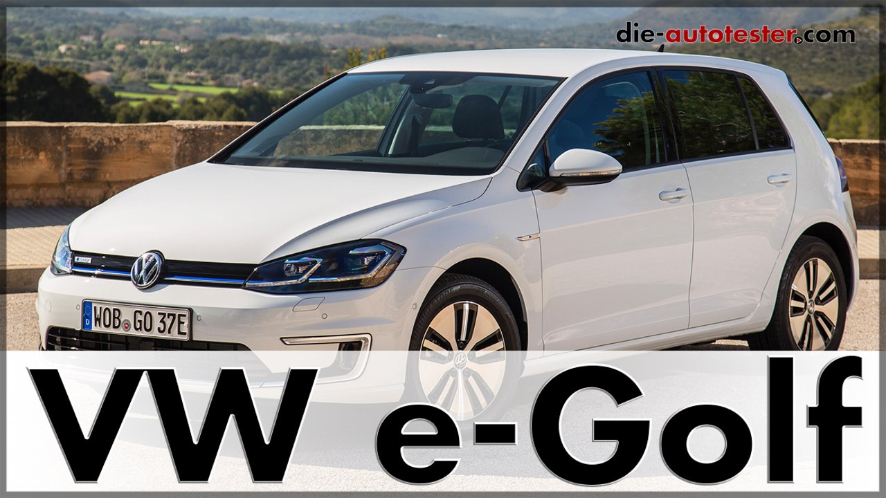 Volkswagen e-Golf & VW Golf R  Test & Fahrbericht 2017 Mallorca