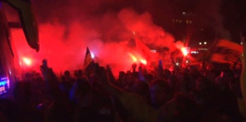 Kızılay Meydanı'nda Coşkulu Kutlama